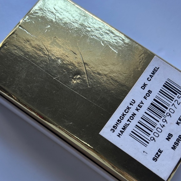 MICHAEL KORS Hamilton Micro Bag Key Fob Bag Charm, NWT in Gift Box - Picture 8 of 8